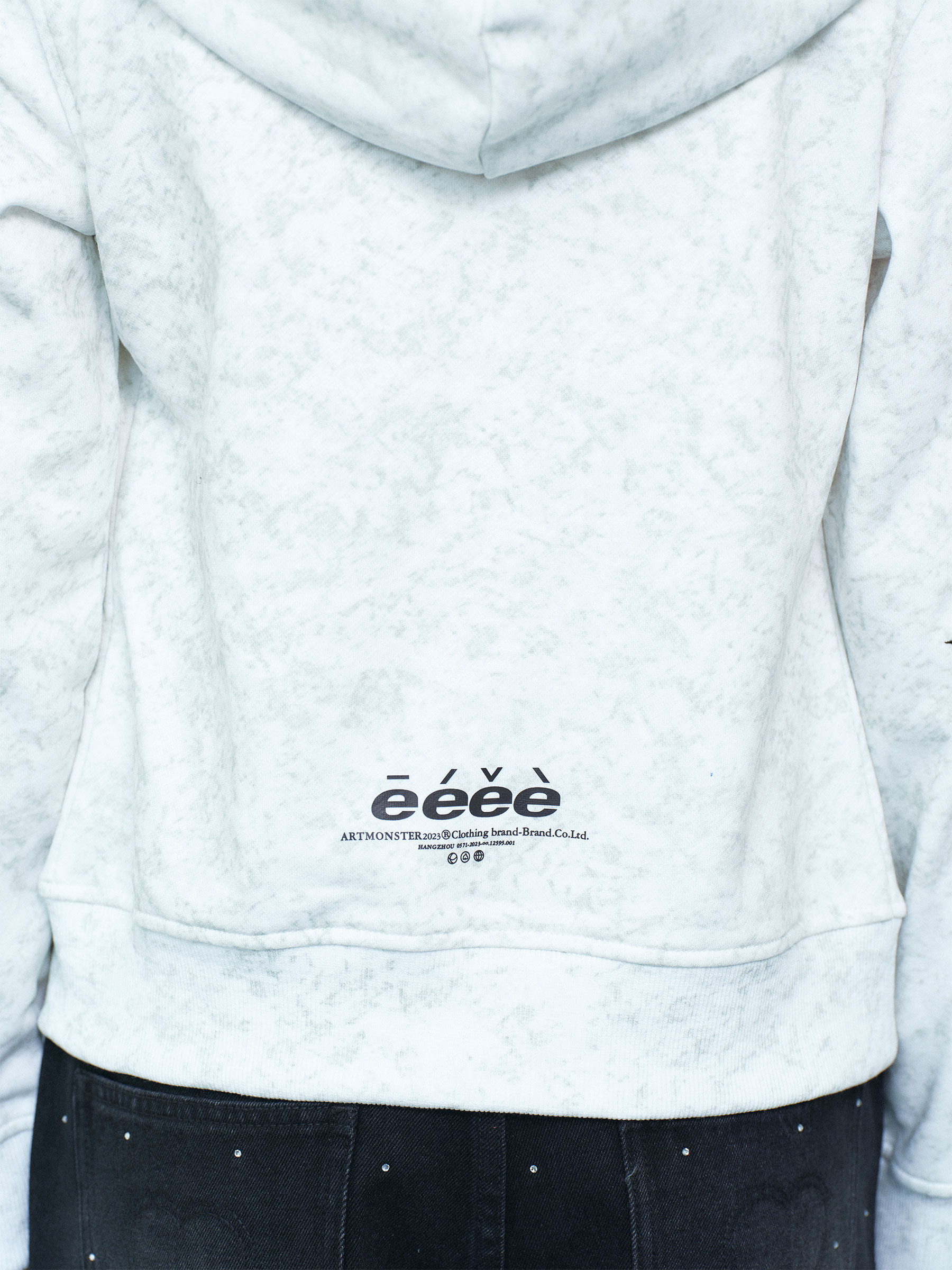eeeeArtmonster Shattered Gothic Hoodie