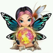 5D DIY Diamond Painting Kit for Adults Angel Dog Full Drill