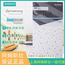Armstrong Yali RH90 mineral wool board sound-absorbing panel 600x600 office suspended ceiling sound-absorbing ceiling W1591