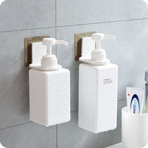 Bathroom shower gel rack bathroom storage hanging wall wall-mounted hand sanitizer bottle punch-free shampoo rack