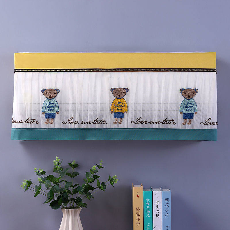 Air conditioner cover set dust cover hanging machine Gree beauty's boot does not take the hanging cover anti-direct blowing bedroom universal windproof cover