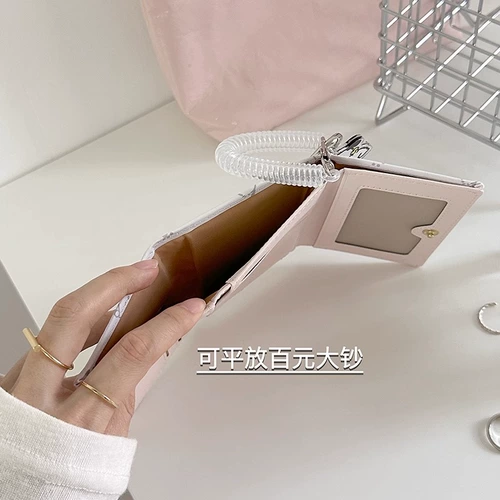 Мультяшный короткий бумажник, сумка, кошелек, милый оригинальный картхолдер