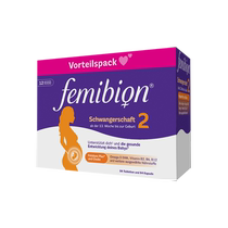 (Self-operated) German femibion ​​Ivian 2-stage 84-day folic acid active DHA folic acid tablets for pregnant women during pregnancy and lactation