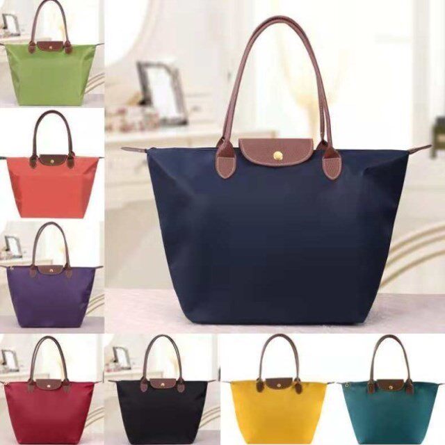 Dumpling bag portable nylon satchel new fashion large-capacity ladies shoulder bag Oxford cloth waterproof mommy bag