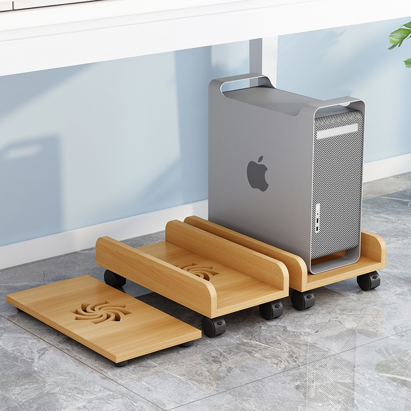 Home Removable Chassis Base with Pulleys Computer Host Bracket Shelf Home Office Computer Tray - Taobao