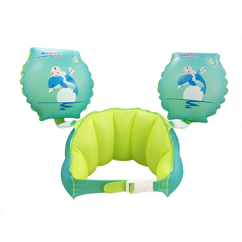 Inflatable child life jacket buoyancy vest baby Water sleeves floating water coat swimming arm inflatable swimming ring