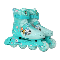 (Co-branded by Undersea Column) Meter-high childrens roller skates for beginners boys and girls roller skates flash shoes