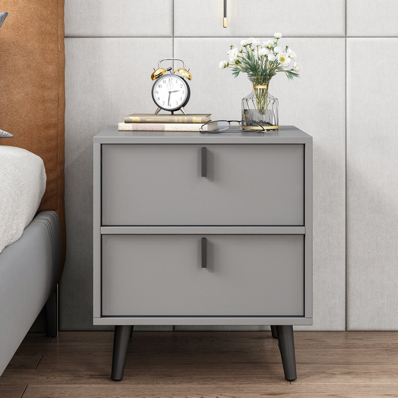 Bedside table modern minimalist light luxury simple storage storage cabinet small bedroom bedside table minimalist small cabinet - Taobao