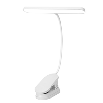 Clip table lamp special charging plug-in dual-purpose eye protection desk desktop college student dormitory bedroom bedside lamp 1214