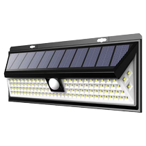 New solar outdoor garden light home lighting human body induction wall light rural outdoor waterproof street light 1214