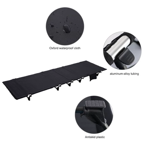 Складная открытая спальная кровать для кемпинга портативная складная кроватка w