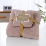2pcs полотенце наборы микрофибры ткань детская плюшевая ванна на лице