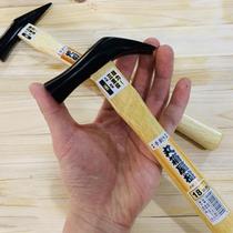 Installation of woodworking horn small hammer hammer beech carving rubber hammer Japanese hammer carbon steel hammer wooden mallet hammer