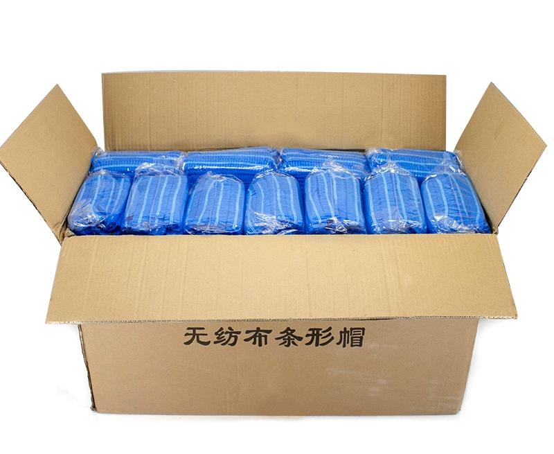 Mũ đội đầu dùng một lần mũ chống bụi mũ thực phẩm xưởng phục vụ mũ dải không dệt mũ lưới mũ làm việc nhà bếp nón con sâu y tế mũ bảo hộ y tế
