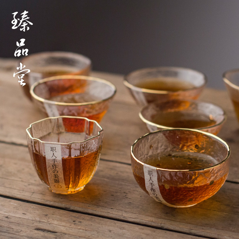 Lady Delicacy Master Special Tea Cup Kung Fu Tea Home High Face Value Personal Special Japan Light Extravagant Glass Tea Set