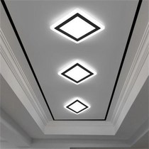 Net Red Aisle Light Corridor Light Creativity Light Extravagant to the user Light minimalist modern Xuanguan Balcony Light Led Three-Color Changing Light