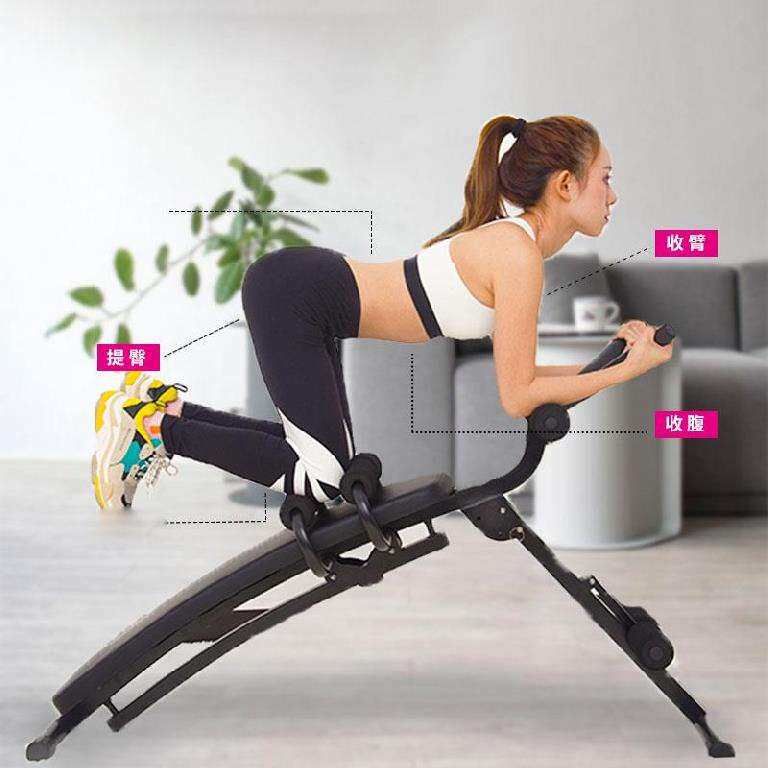 Dormitory bench press bench walking rowing machine home female abdominal appliance weight fitness flat bench multi-functional supine board