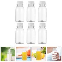 6pcs 6pcs 100ml Milk Botttles small Juice Bottles Leakproof Milk B