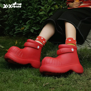 Outdoor non-slip, waterproof and cute rain boots for all seasons