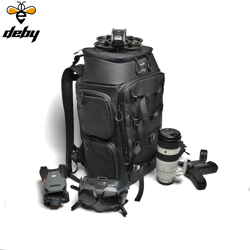 DEBY aerial photo DJI AVATA dual shoulder photography backpack large territory drone FPV traversing machine GM lens camera containing box for 3PRO AIR2S M