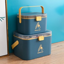 Medicine Box Home Multifunction Medical Medical Kit First Aid Kit Medicine Containing Box Student Dormitory Large Capacity Health Care Box