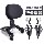 Подходит для promise cu525 cu625 gray stone 250 tr300 spring breeze 450clc модифицированная мотоциклетная откидная спинка mini 4