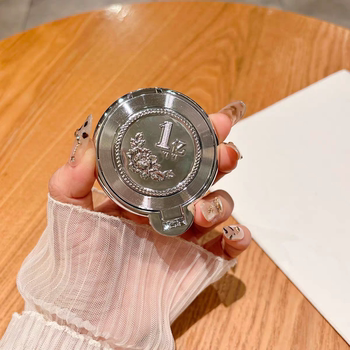 One Hundred Million Stand-Type Stress-Relief Phone Case with Adhesive Ring, Ultra-Thin, Invisible, Portable, Desktop Stand for Watching Shows, Foldable Support