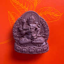 Handmade Vajrasattva nectar clay Tsa Tsa small Buddha statue