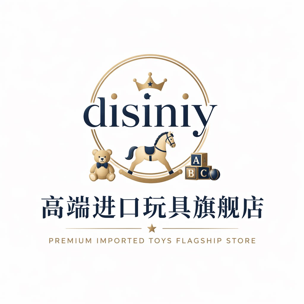 Disini高端进口玩具店的LOGO