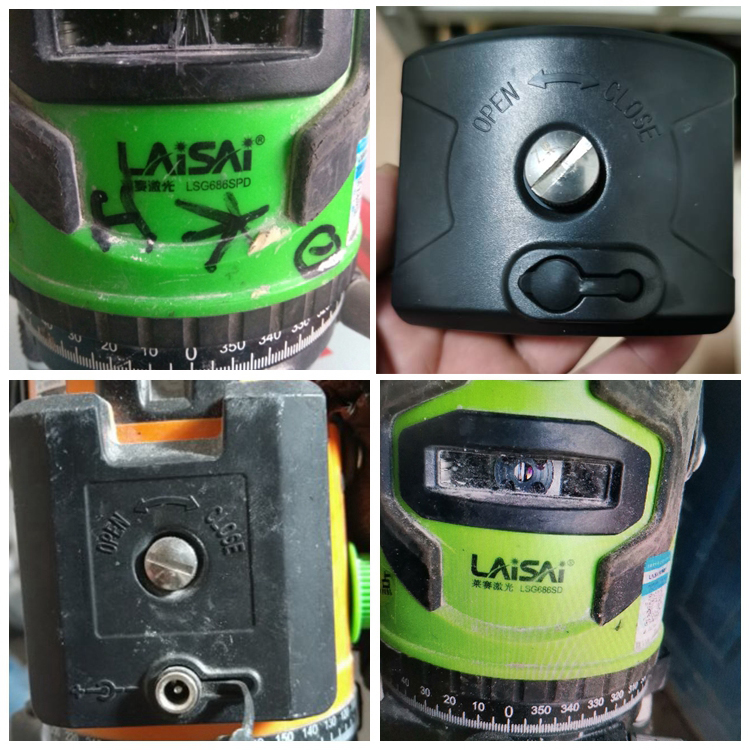 Lacey LSG686SD green light level meter lithium battery charger line meter high-capacity high-precision power cord