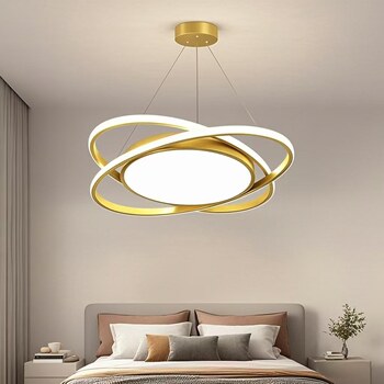 Restaurant chandelier, simple and modern, dining room table, bar, bedroom, study, ceiling lamp, 2025 new style atmospheric lamps