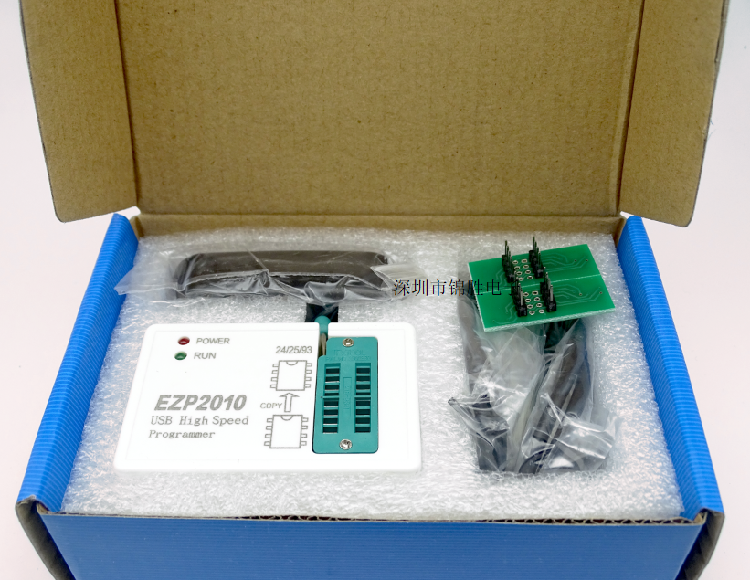 EZP2010 high-speed SPI FLASH programming 24 24 25 93 bios 25T80 burn offline replication