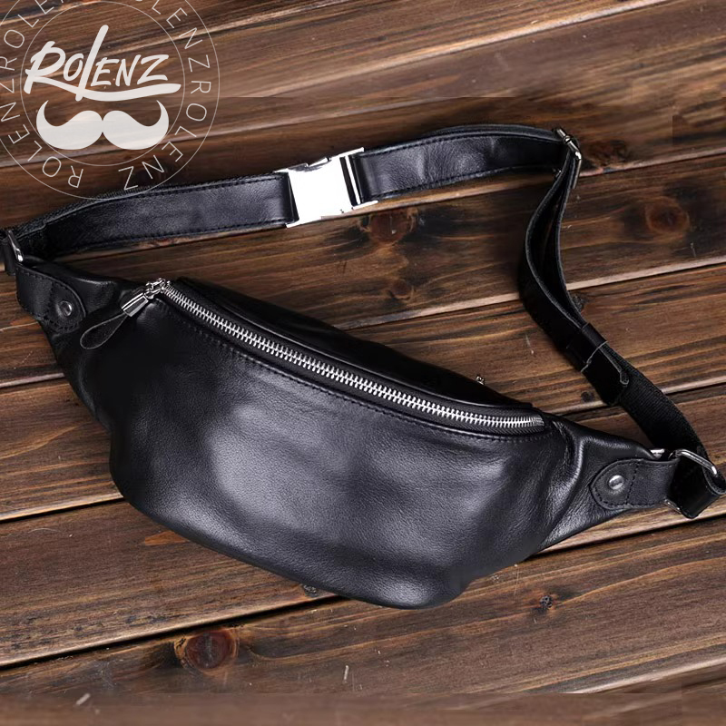 Rolenz High-End Accessible Luxury Brand Waist Bag Genuine Leather Crossbody Chest Bag Sports and Leisure Outdoor Mobile Phone Bag Rolenz High-End Accessible Luxury Brand Waist Bag Genuine Leather Crossbody Chest Bag Sports and Leisure Outdoor Mobile Phone Bag