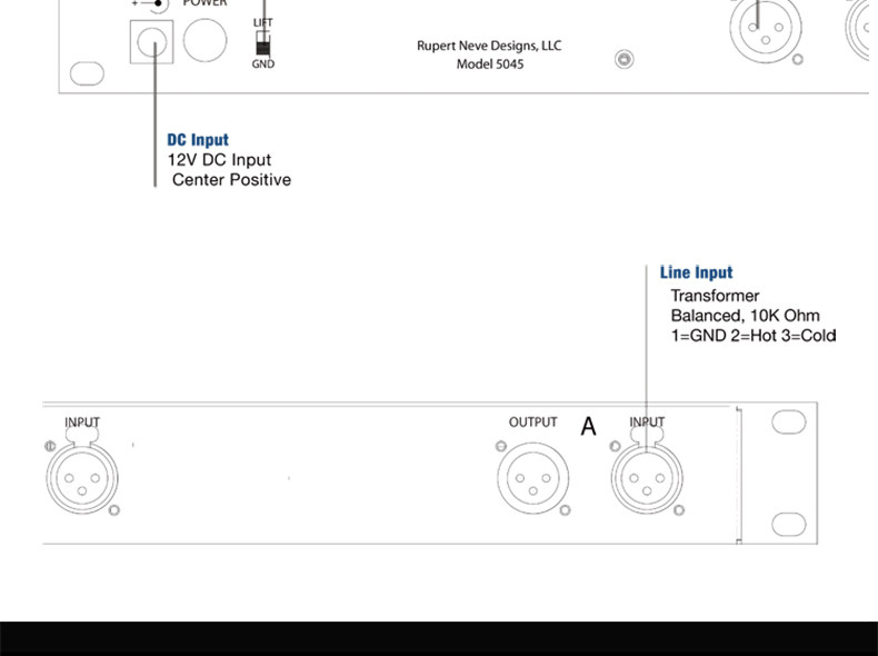 尼夫 Rupert Neve Portico 5045 双通道处理器 降噪 反馈抑制