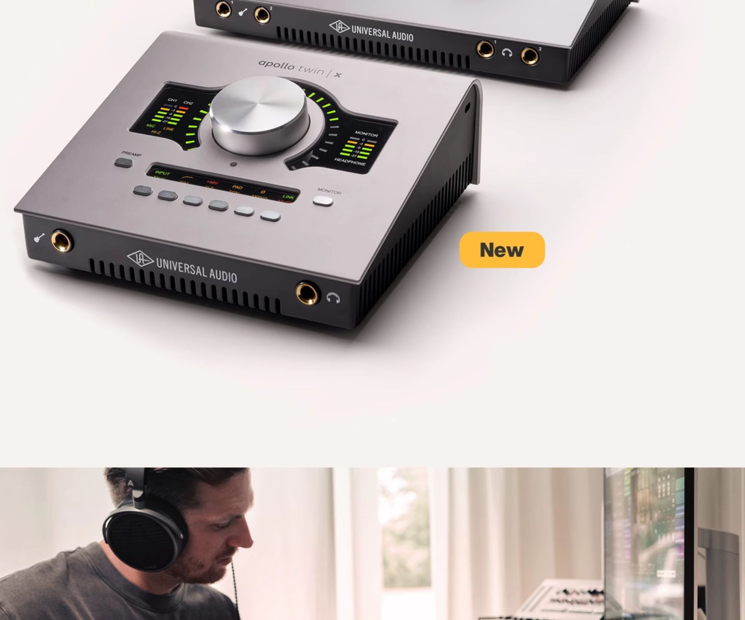 UA Apollo Twin X Quad Essentia l+ 阿波罗声卡新款现货