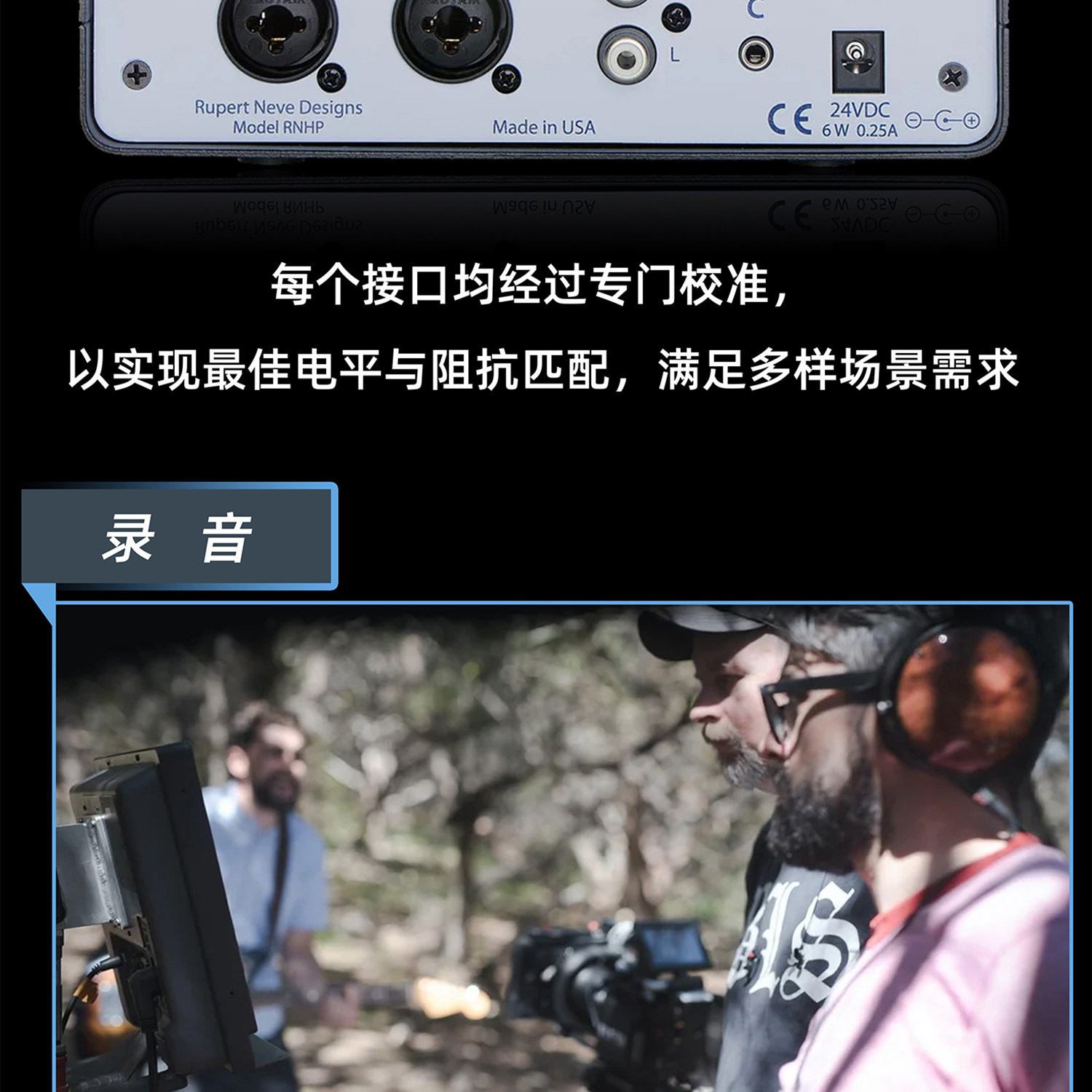尼夫 Rupert Neve Designs RNHP专业高阻抗耳机放大器高端耳放