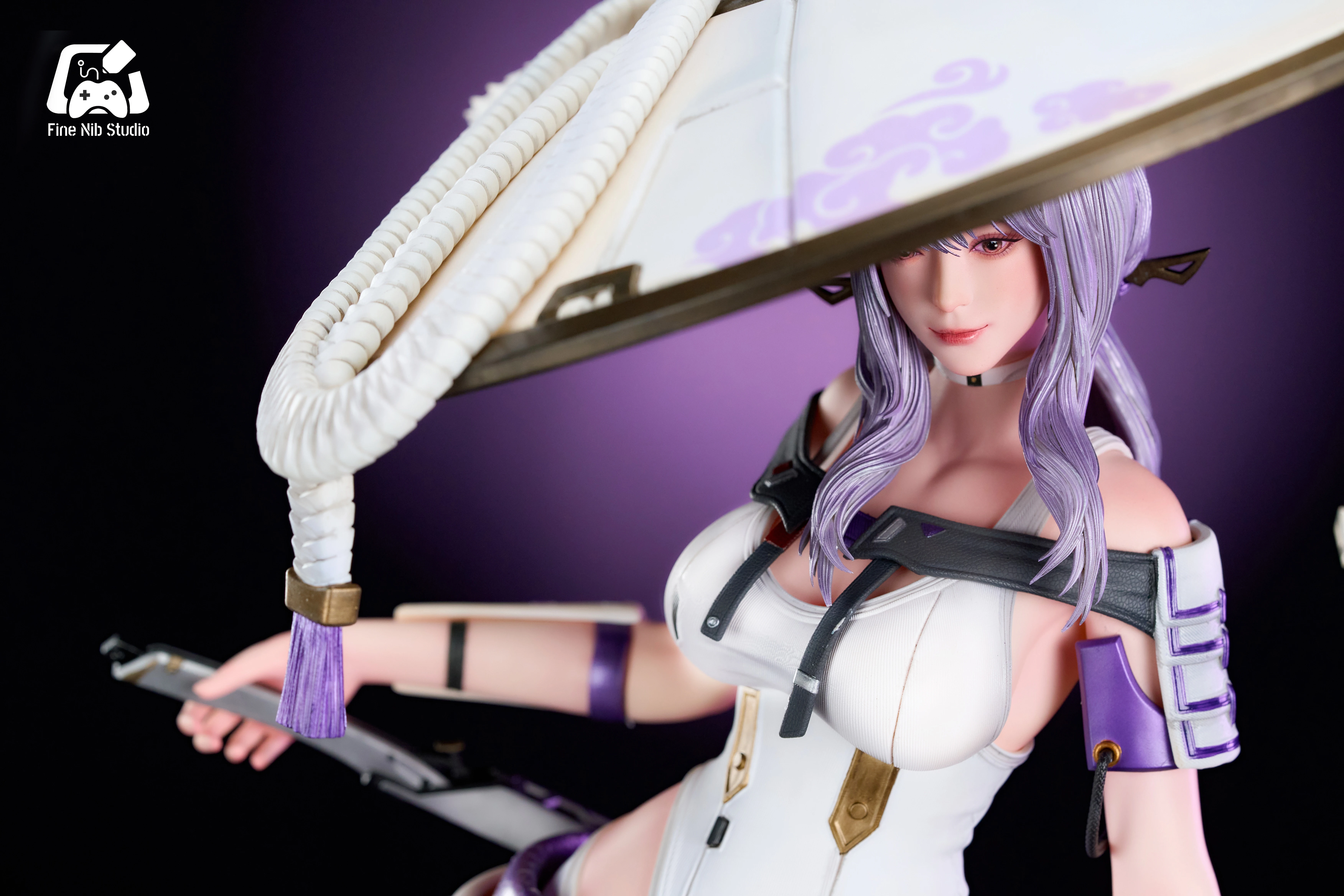 [J Shenmo Play] Перо чернила Fine Nib Sword Star Sword Princess Figure Statue