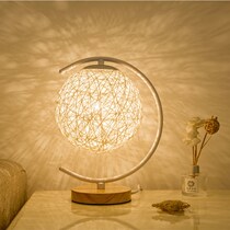 Table lamp light and luxurious 2021 new net red light atmosphere light Creative pendulum piece Living room Superior Bedroom high-end headboard
