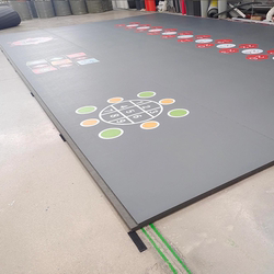 Fighting Roll Mat Boxing Wrestling Wushu Sanda Training Mat Fighting Judo Mat Taekwondo Martial Arts Professional Floor Mat