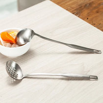 Hot pot colander soup spoon stainless steel long handle small large porridge porridge household commercial kitchen set