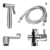 Stainless Steel with Shower Hose Bidet Faucets Self