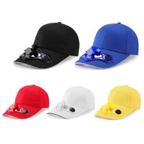 Summer Solar Panel Powered Cooling Fran Baseball Cap Outdoor