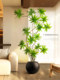 Artificial Bamboo Lilies, High-End Luxury Living Room Decorative Plants, Large Indoor Potted Ornaments, Fake Flower Trees