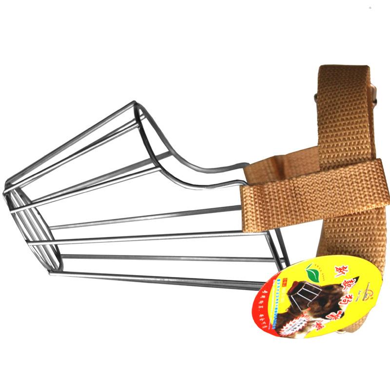 Dog dog mouth cover anti-dog, dog called anti-mess, QqqZY_q6 set of anti-dog dog mouth hood large stop