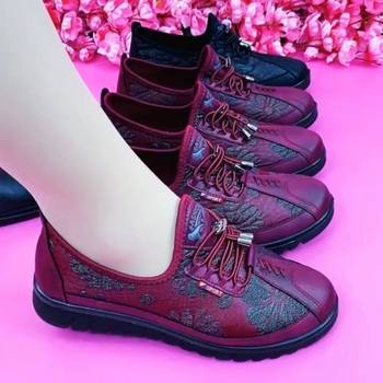 Old beijing cloth shoes women's single spring and autumn new anti-slip soft bottom Old beijing cloth shoes women's single spring and autumn new anti-slip soft bottom