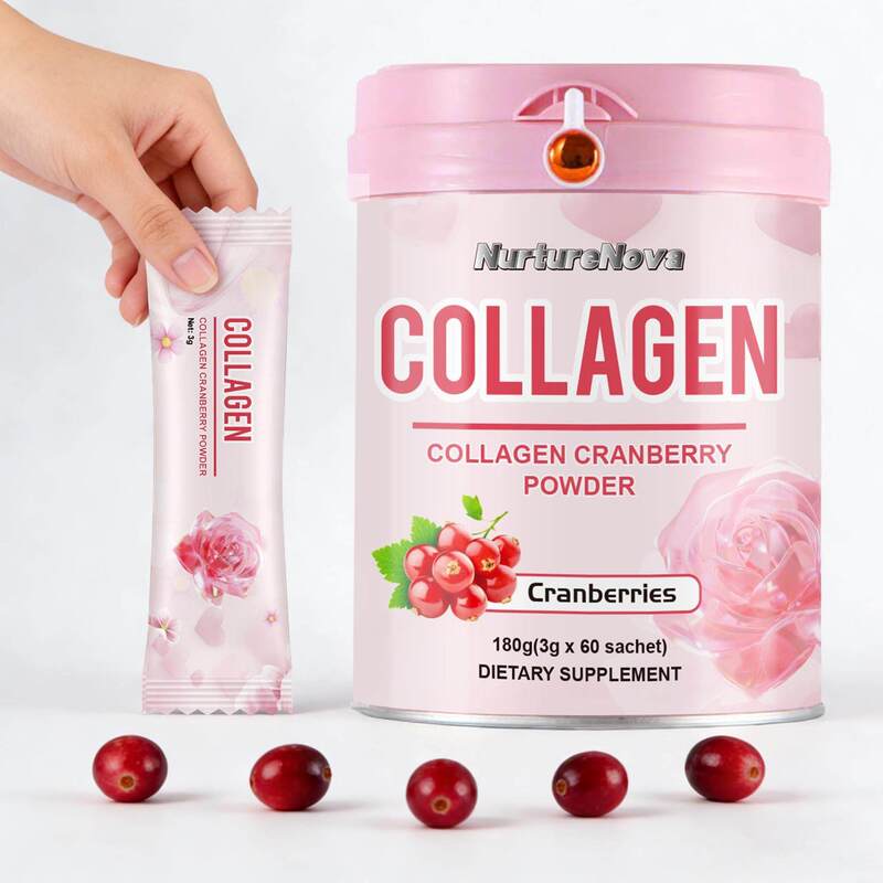 Foreign Trade Cross-Border Export Collagen Cranberry Powder Collagen Cranberry Powder Available for Oem/Em