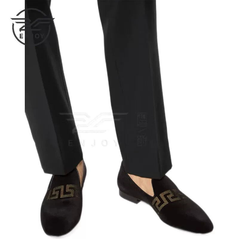 Мужские туфли-дерби Versace/, лоферы, слепоны, повседневная кожаная обувь, греческий узор вставка