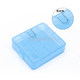 18650/CR123A/17670 Battery Box 18650 Rechargeable Battery Storage Box 4 Anti-Slip Anti-Grape Hook