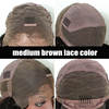 Medium Brown Lace+10inches