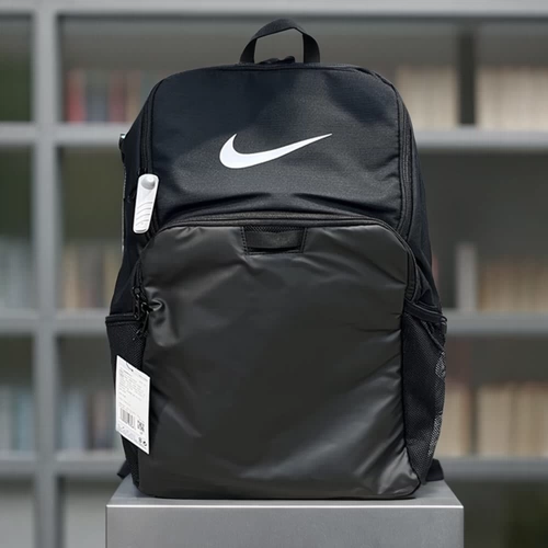 Nike, спортивный вместительный и большой рюкзак для путешествий, ранец, для средней школы